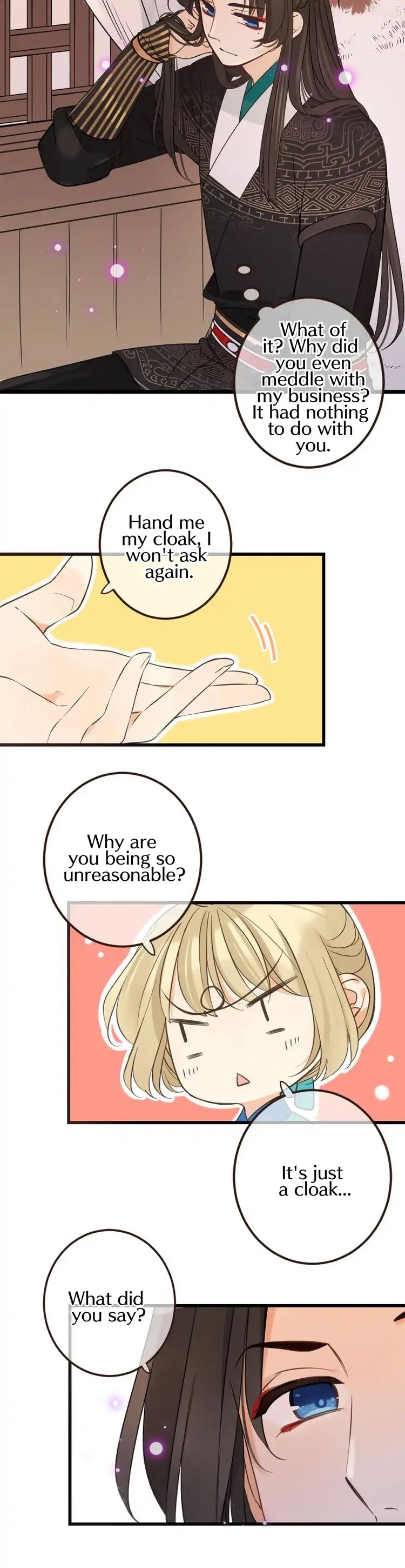 My Boyfriend is a Jinyiwei Chapter 2.13 page 14 - Vol.2 Chapter 13: The haughty Lianlian gives me his cloak
