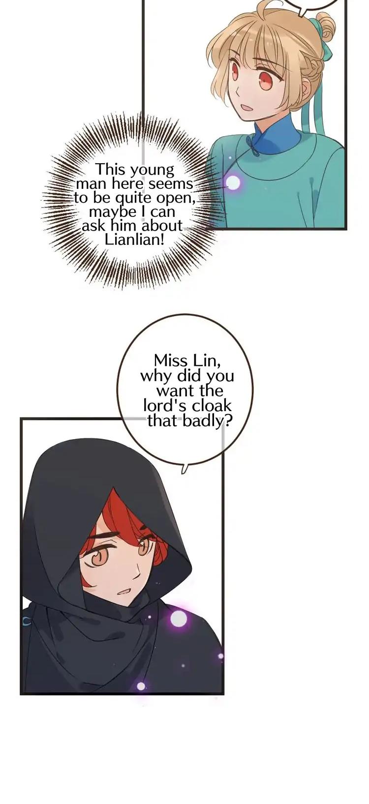 My Boyfriend is a Jinyiwei Chapter 2.13 page 31 - Vol.2 Chapter 13: The haughty Lianlian gives me his cloak