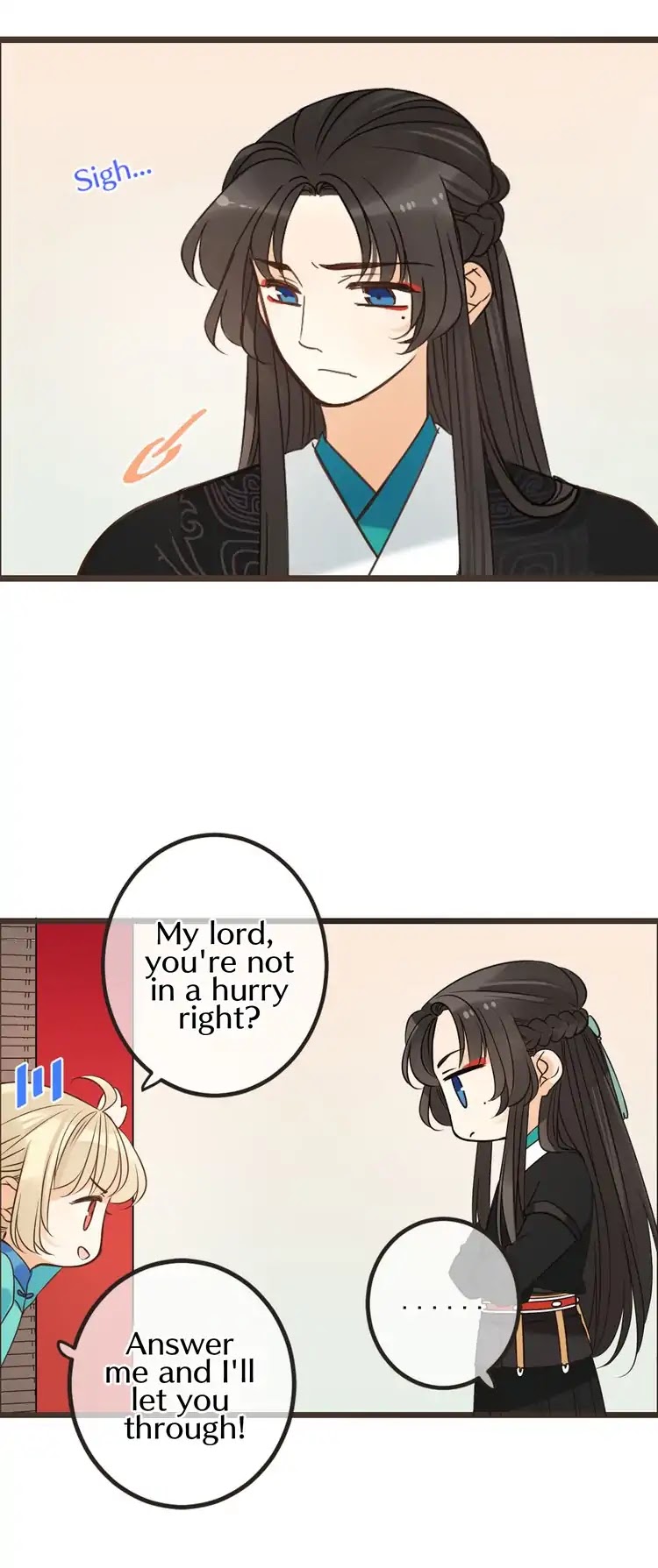 My Boyfriend is a Jinyiwei Chapter 2.28 page 2 - Vol.2 Chapter 28: He didn't plan on taking me?!