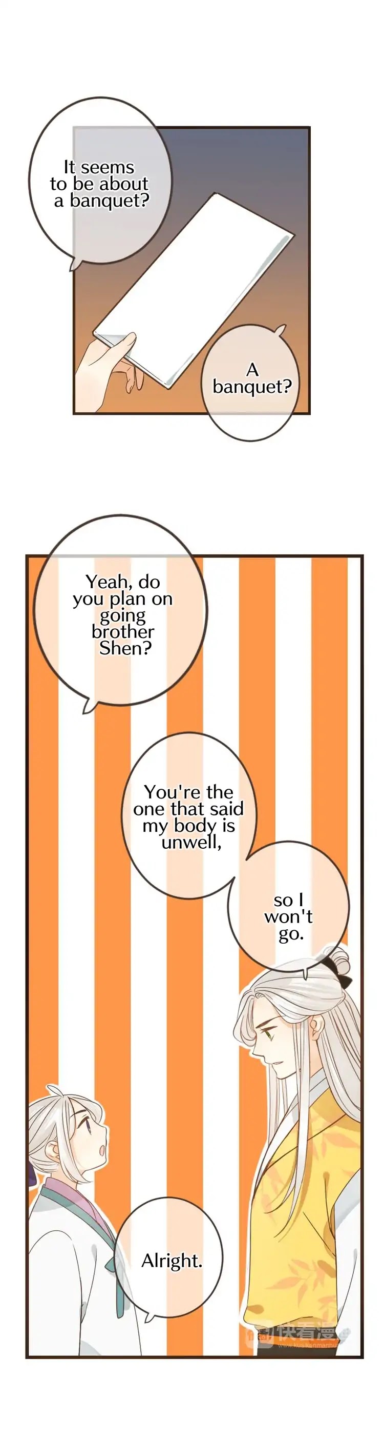 My Boyfriend is a Jinyiwei Chapter 2.9 page 4 - Vol.2 Chapter 9: You sleep, I kiss!