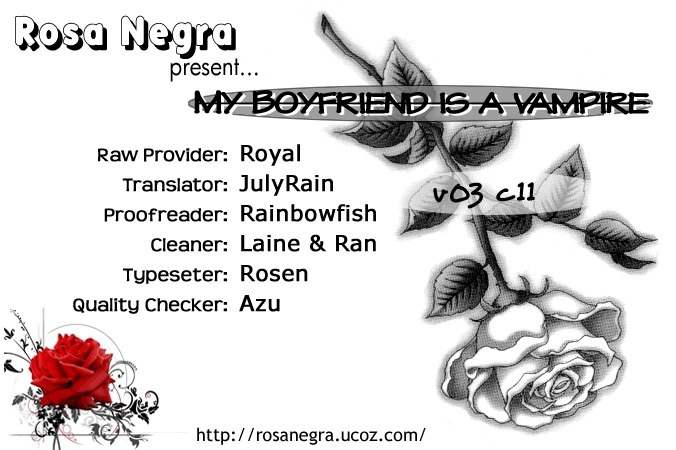 My Boyfriend is a Vampire Chapter 11 page 1 - Chapter 11