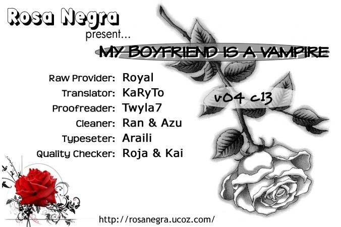 My Boyfriend is a Vampire Chapter 13 page 1 - Chapter 13