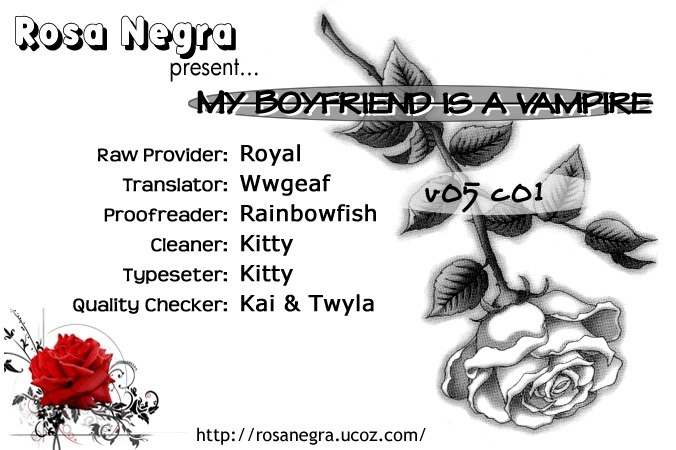 My Boyfriend is a Vampire Chapter 17 page 1 - Chapter 17