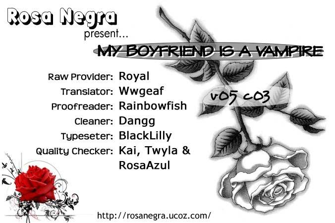 My Boyfriend is a Vampire Chapter 19 page 1 - Chapter 19