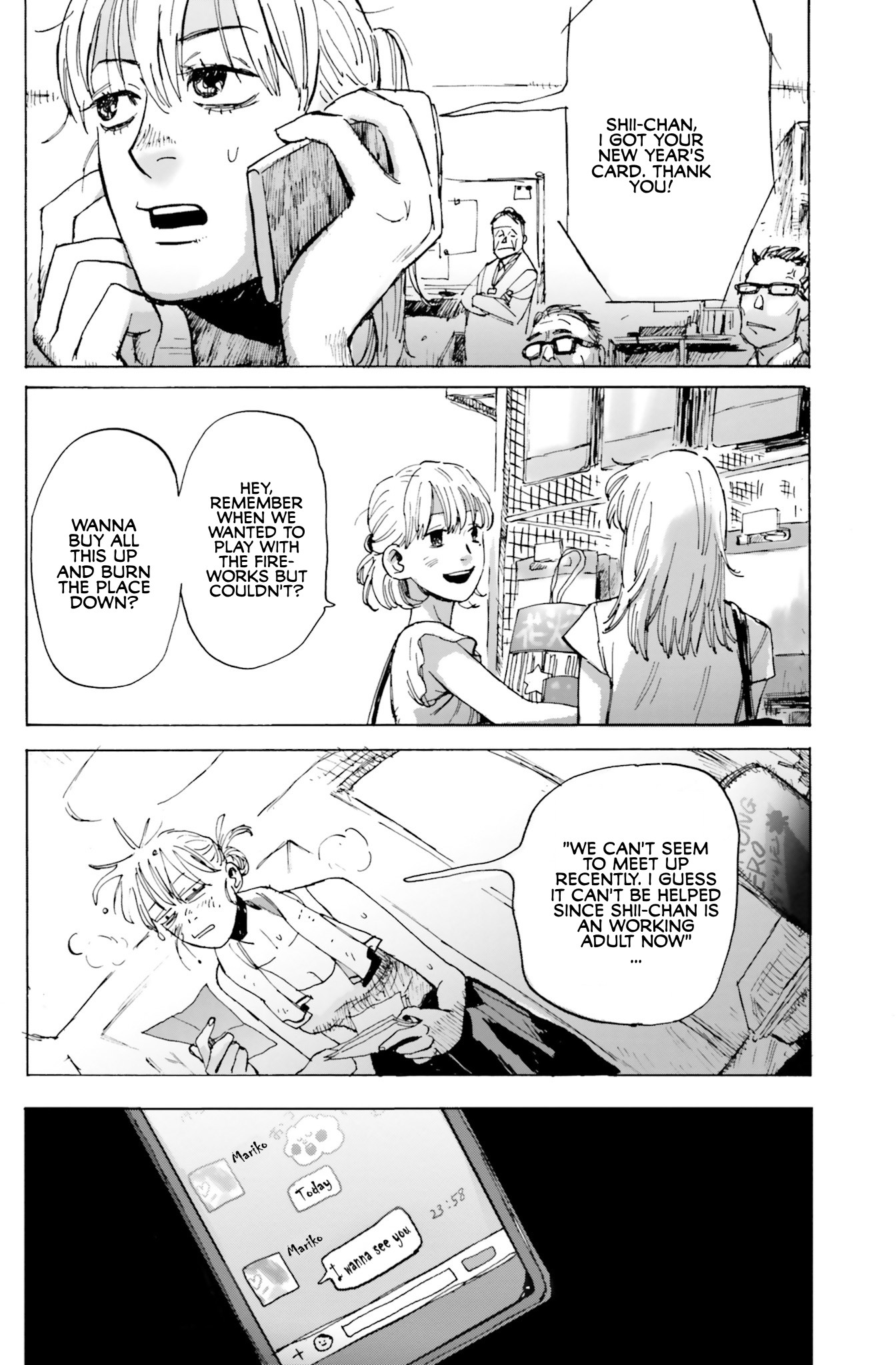 My Broken Mariko Chapter 4 page 12 - Chapter 4: Freefall