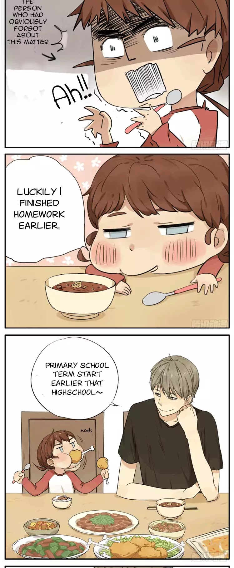 My Brother is A Big Idiot! Chapter 17 page 3 - Chapter 17: Start of School Term