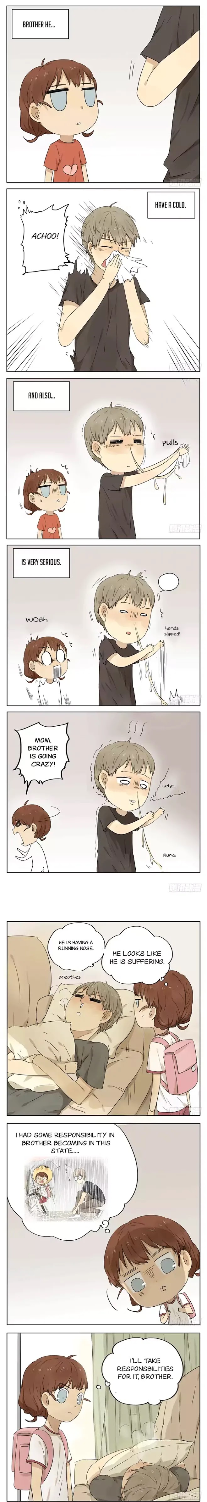 My Brother is A Big Idiot! Chapter 29 page 1 - Chapter 29: Having A Cold