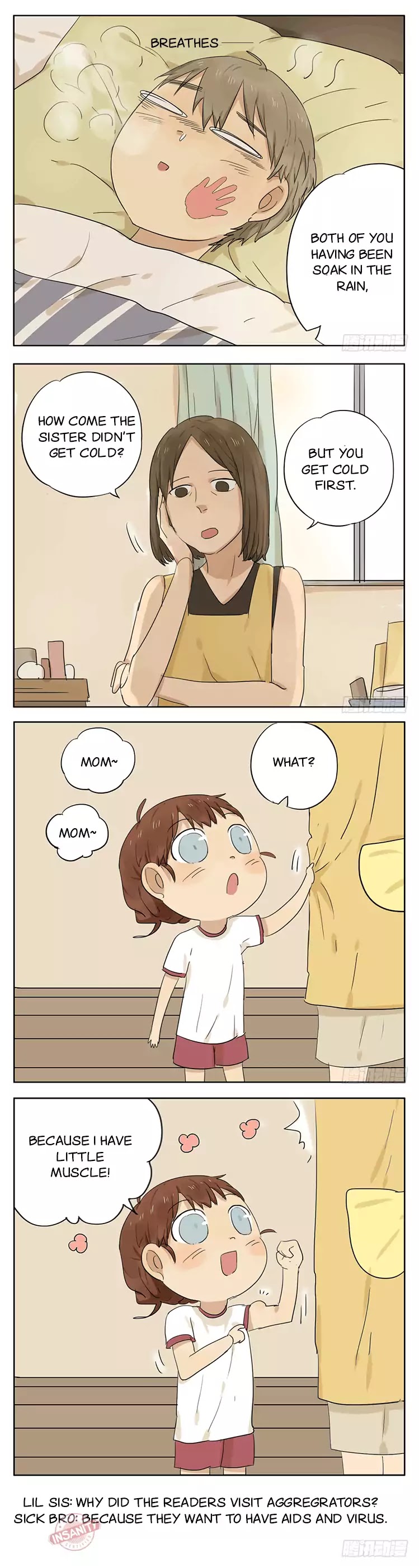 My Brother is A Big Idiot! Chapter 29 page 3 - Chapter 29: Having A Cold
