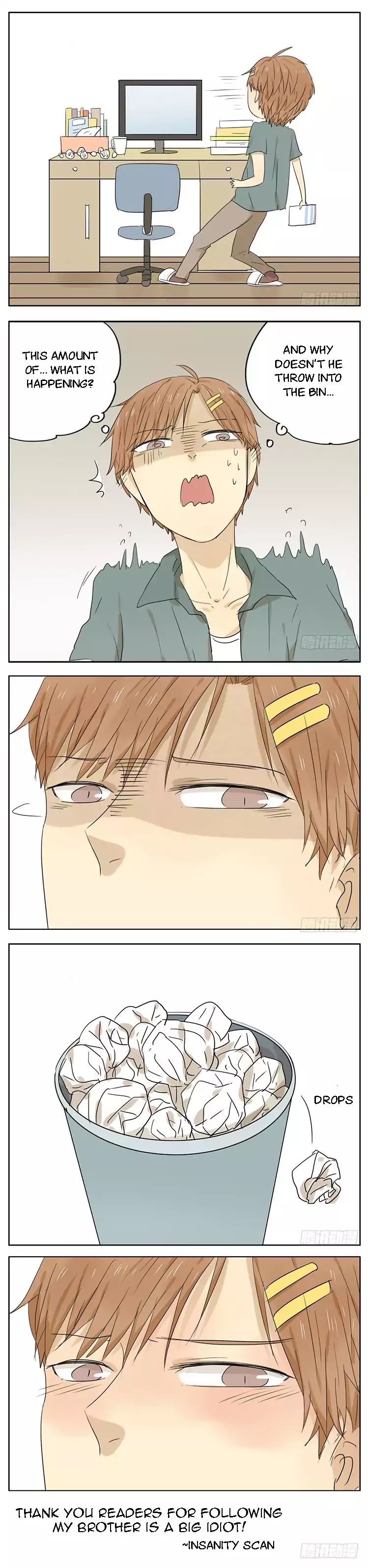 My Brother is A Big Idiot! Chapter 31 page 4 - Chapter 31: Tissue paper
