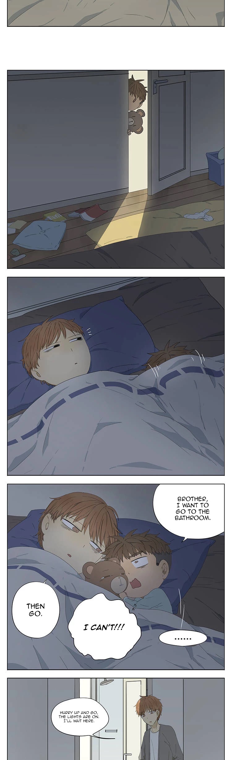My Brother is A Big Idiot! Chapter 39 page 4 - Chapter 39: Brother, I want to go to the bathroom...