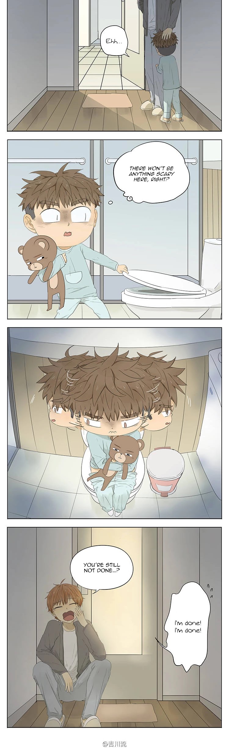 My Brother is A Big Idiot! Chapter 39 page 5 - Chapter 39: Brother, I want to go to the bathroom...