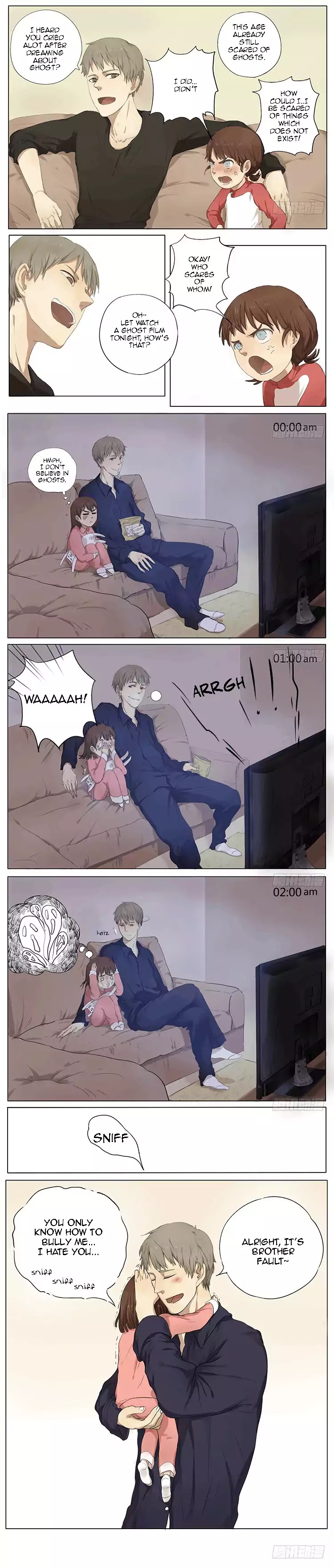 My Brother is A Big Idiot! Chapter 4 page 2 - Chapter 4: Scared of Ghosts