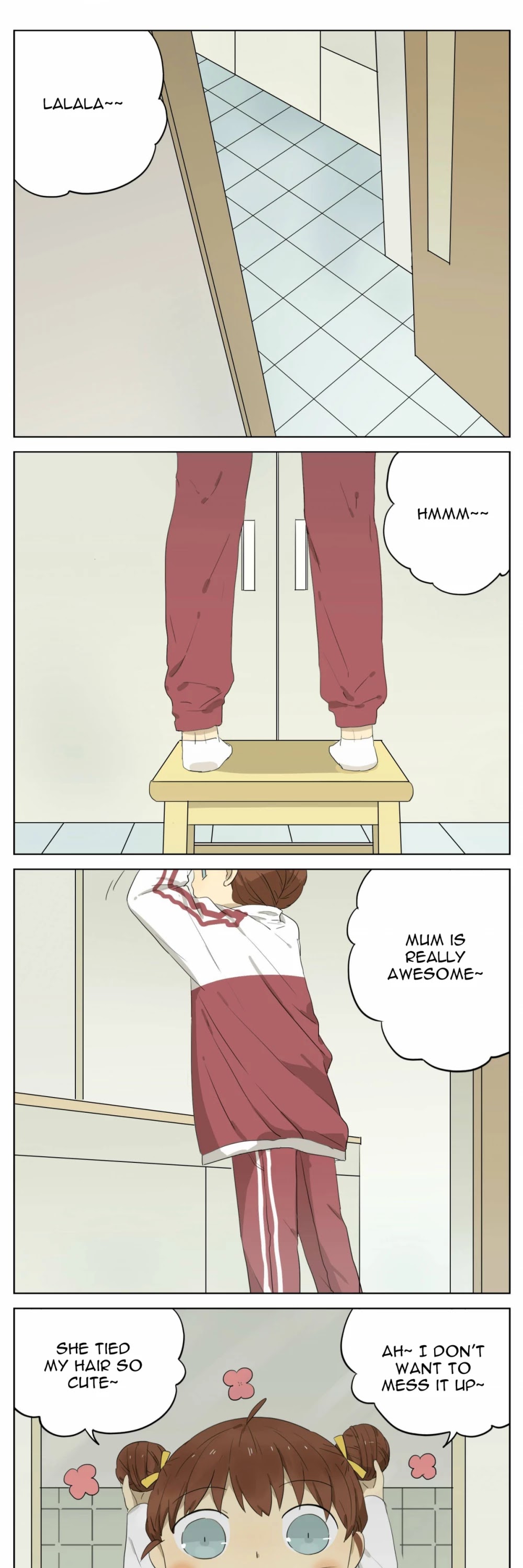 My Brother is A Big Idiot! Chapter 42 page 1 - Chapter 42: Sister’s hair buns