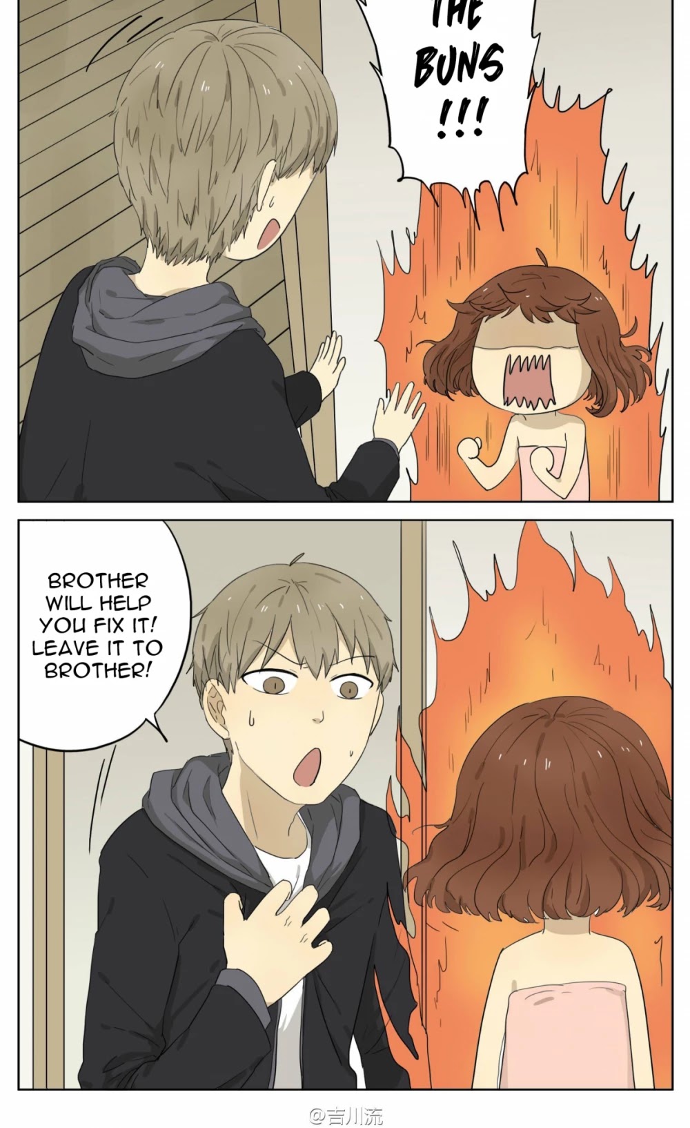 My Brother is A Big Idiot! Chapter 42 page 10 - Chapter 42: Sister’s hair buns