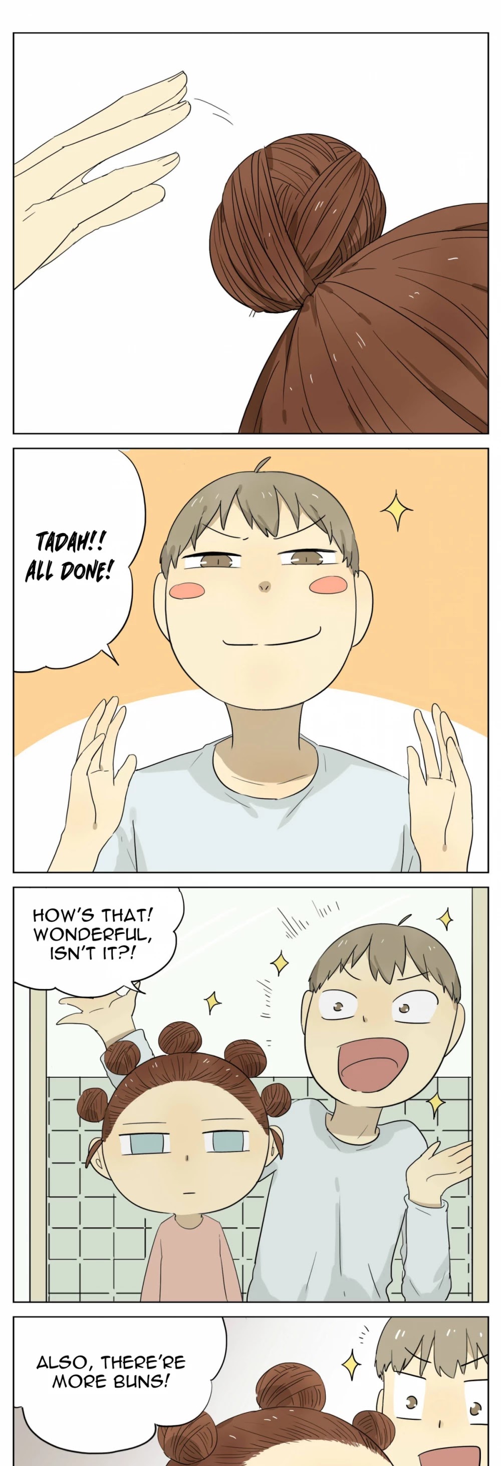 My Brother is A Big Idiot! Chapter 42 page 11 - Chapter 42: Sister’s hair buns