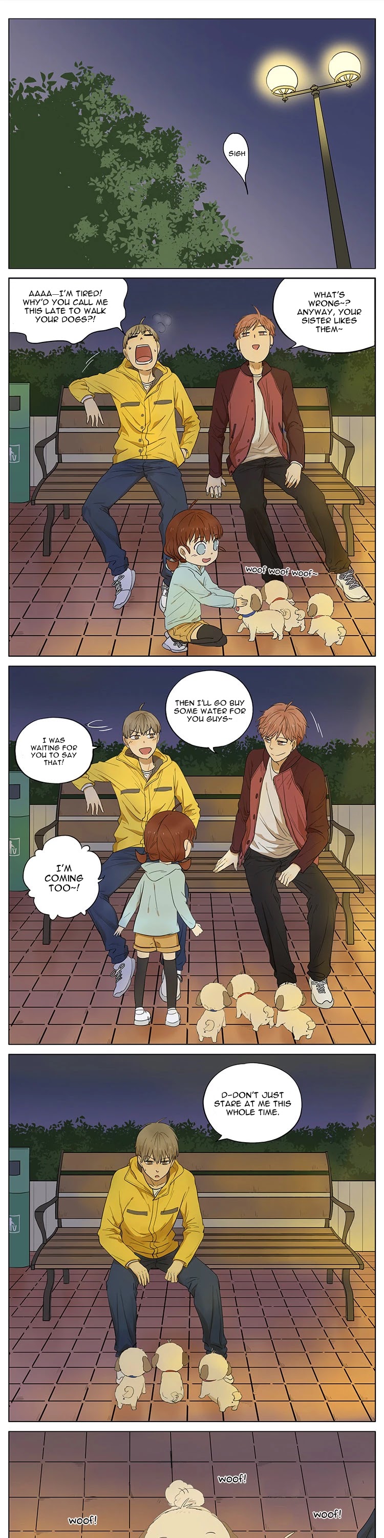 My Brother is A Big Idiot! Chapter 46 page 1 - Chapter 46: There was an accident when walking the dog