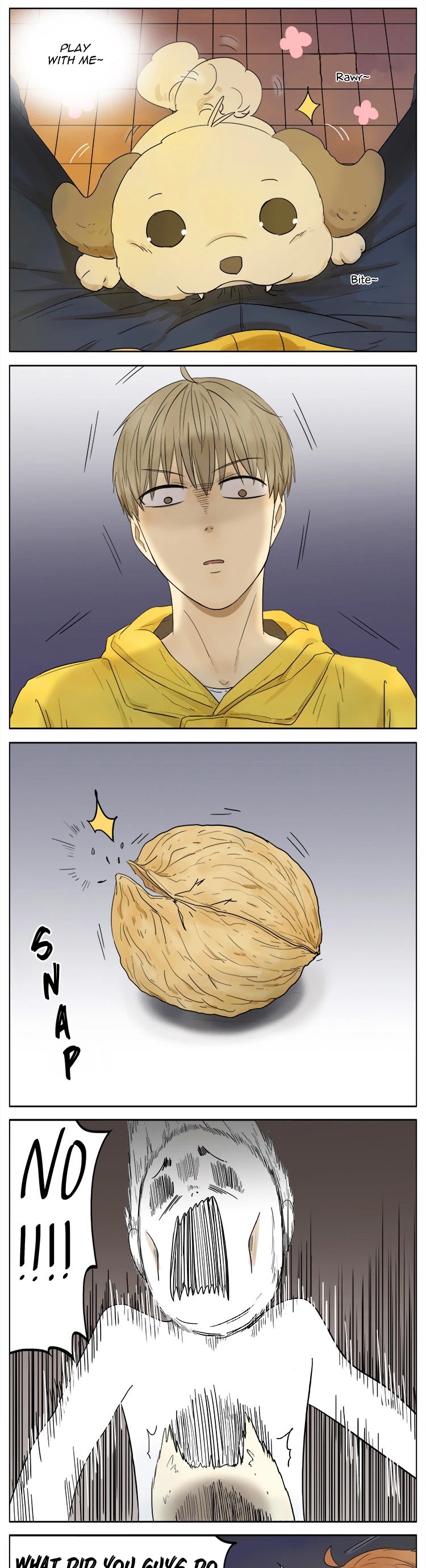 My Brother is A Big Idiot! Chapter 46 page 6 - Chapter 46: There was an accident when walking the dog