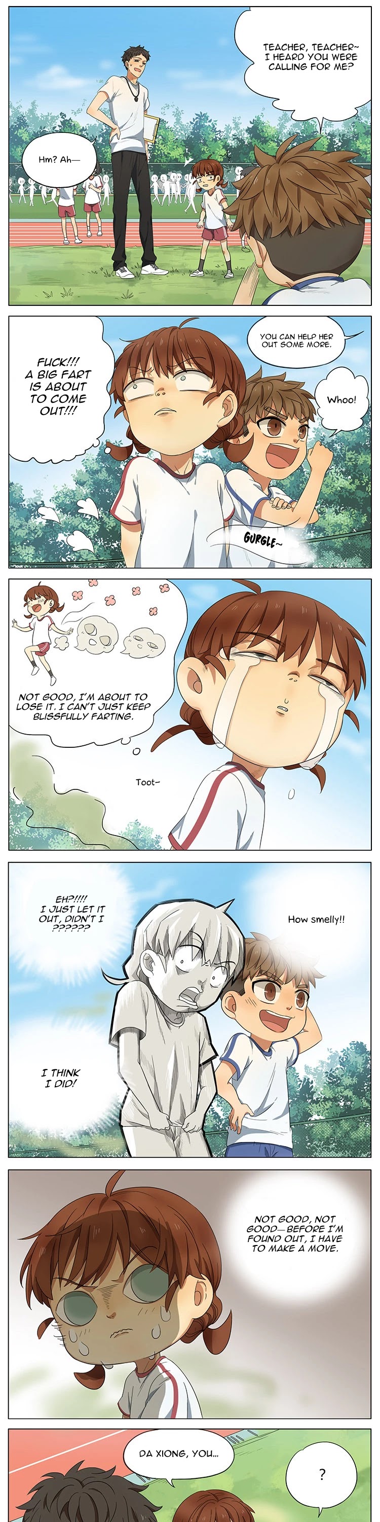 My Brother is A Big Idiot! Chapter 47 page 3 - Chapter 47: Your fart is very stinky