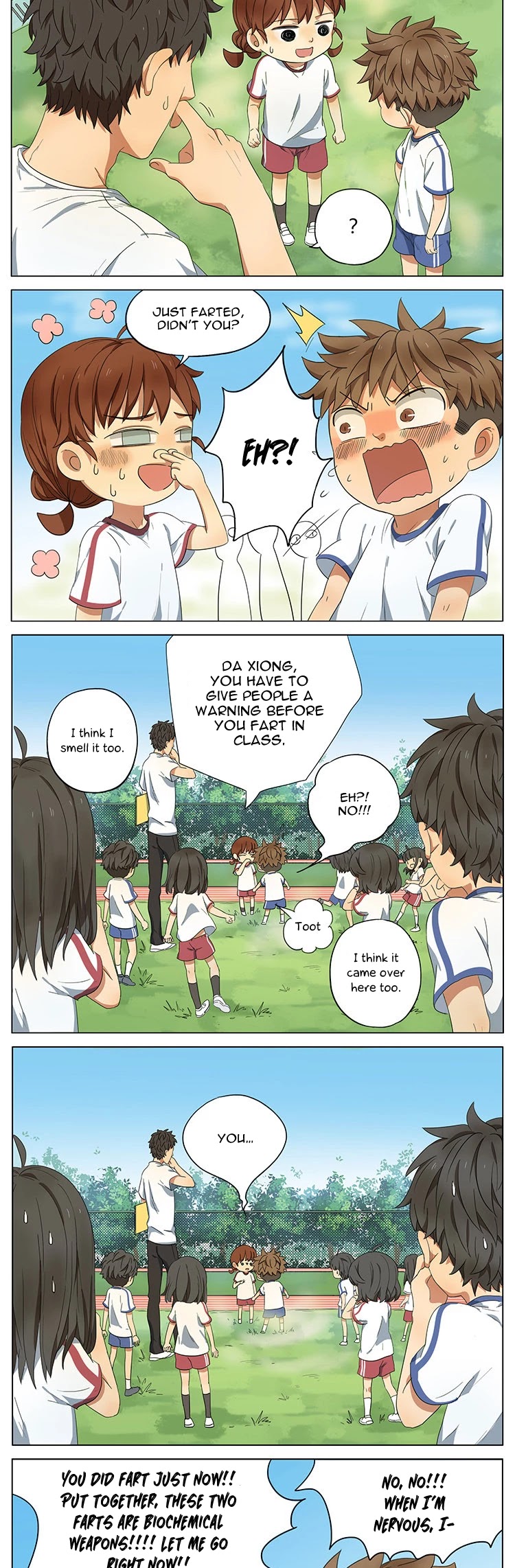 My Brother is A Big Idiot! Chapter 47 page 4 - Chapter 47: Your fart is very stinky
