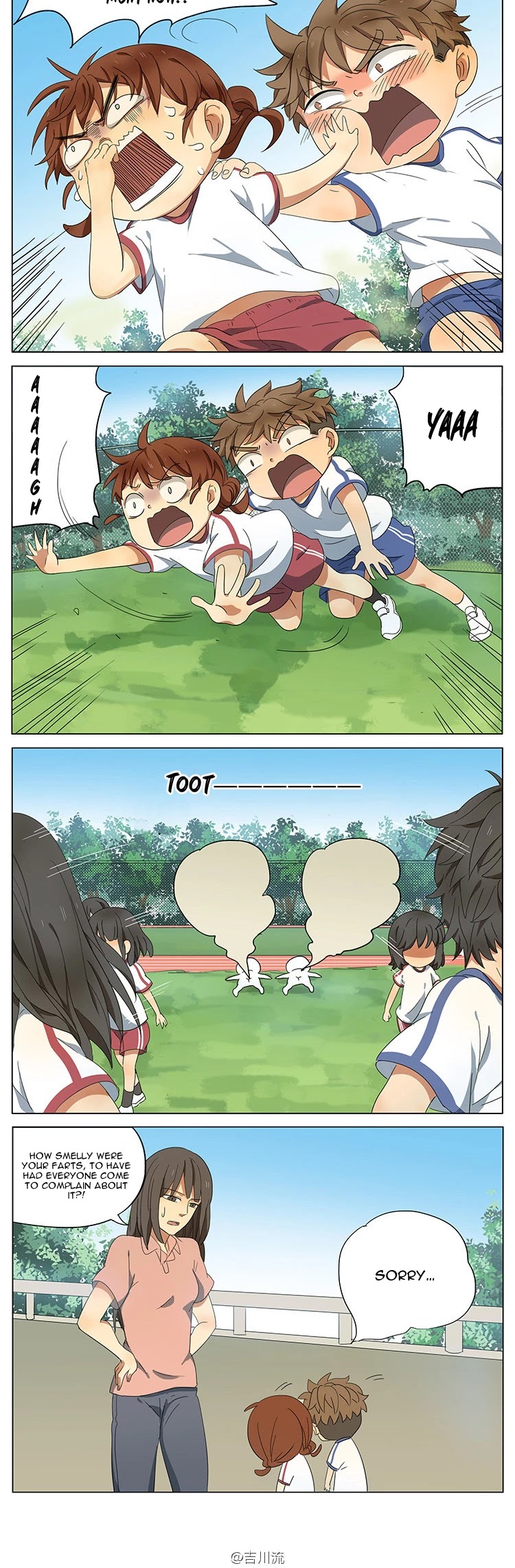 My Brother is A Big Idiot! Chapter 47 page 5 - Chapter 47: Your fart is very stinky