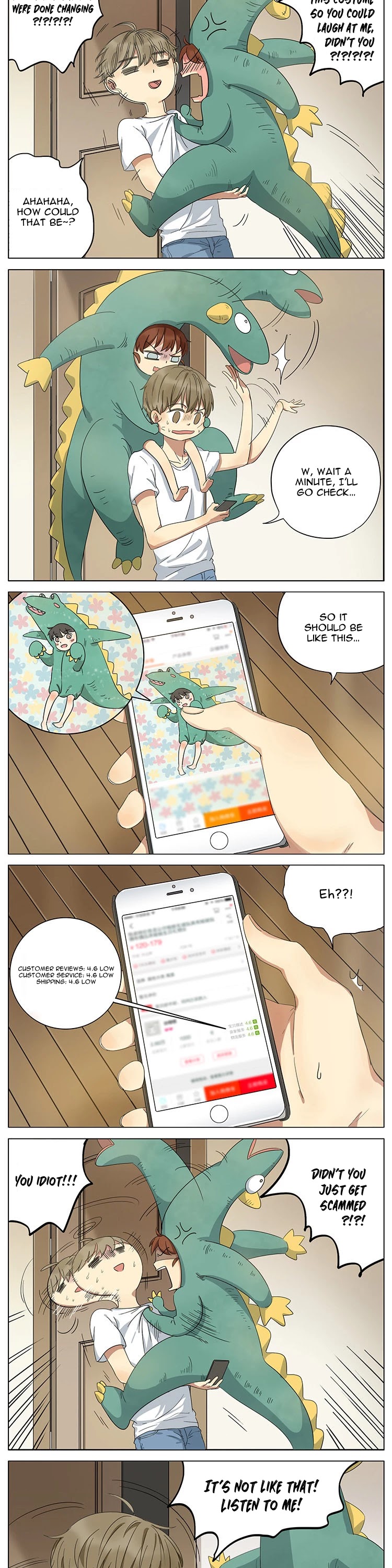 My Brother is A Big Idiot! Chapter 50 page 5 - Chapter 50: Buyer’s show and sale’s show