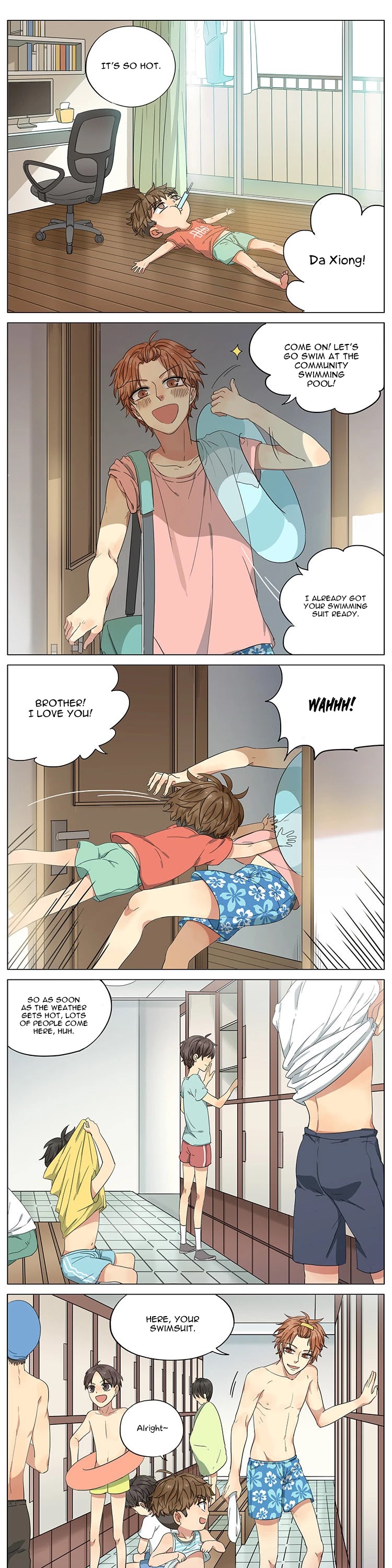 My Brother is A Big Idiot! Chapter 51 page 1 - Chapter 51: What happened to my swimming trunks?!