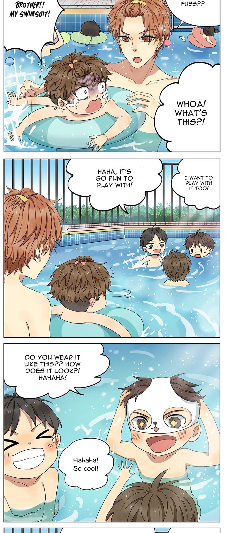 My Brother is A Big Idiot! Chapter 51 page 5 - Chapter 51: What happened to my swimming trunks?!