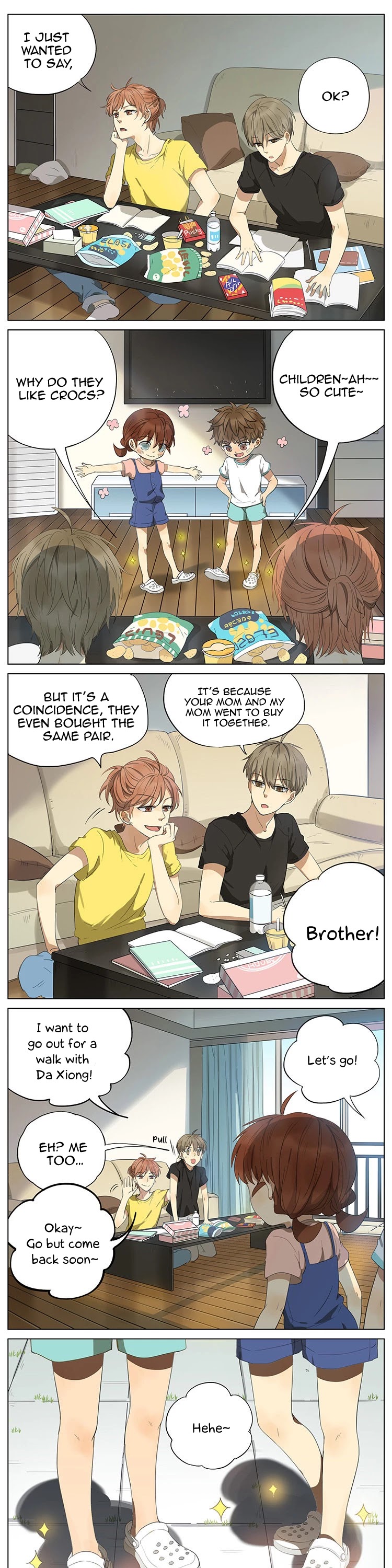 My Brother is A Big Idiot! Chapter 55 page 1 - Chapter 55: New shoes
