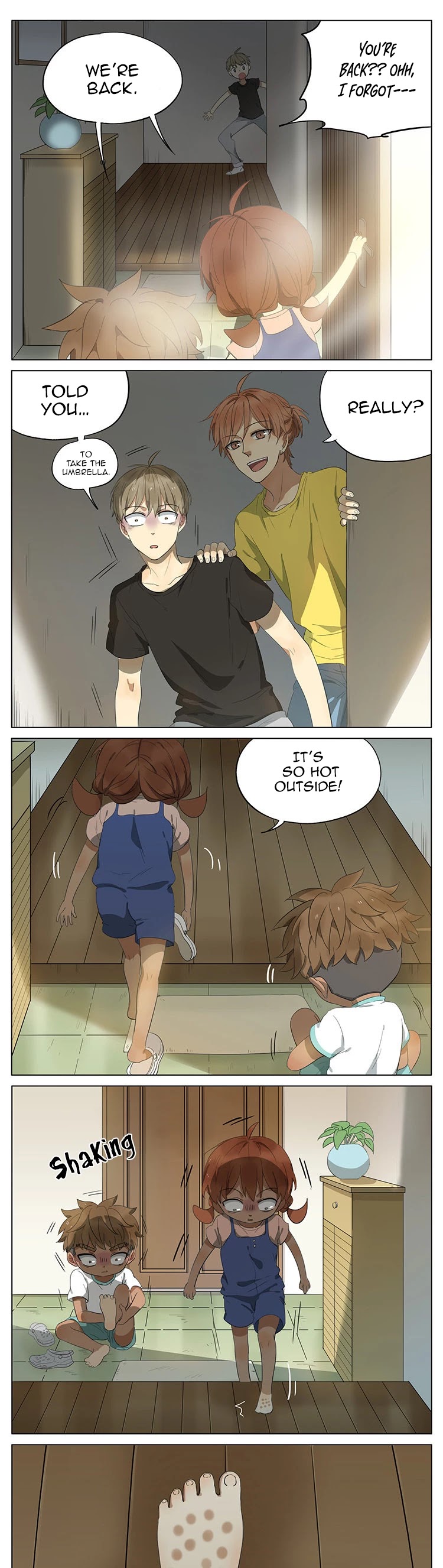 My Brother is A Big Idiot! Chapter 55 page 4 - Chapter 55: New shoes