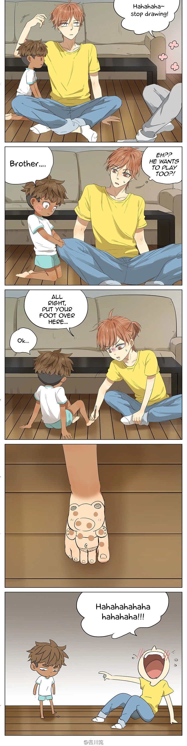 My Brother is A Big Idiot! Chapter 55 page 7 - Chapter 55: New shoes