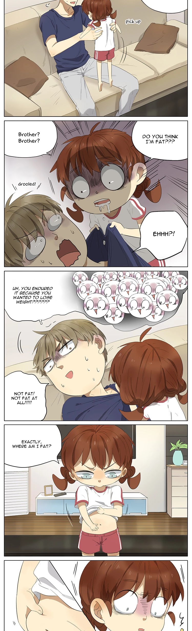 My Brother is A Big Idiot! Chapter 56 page 5 - Chapter 56: became fatter