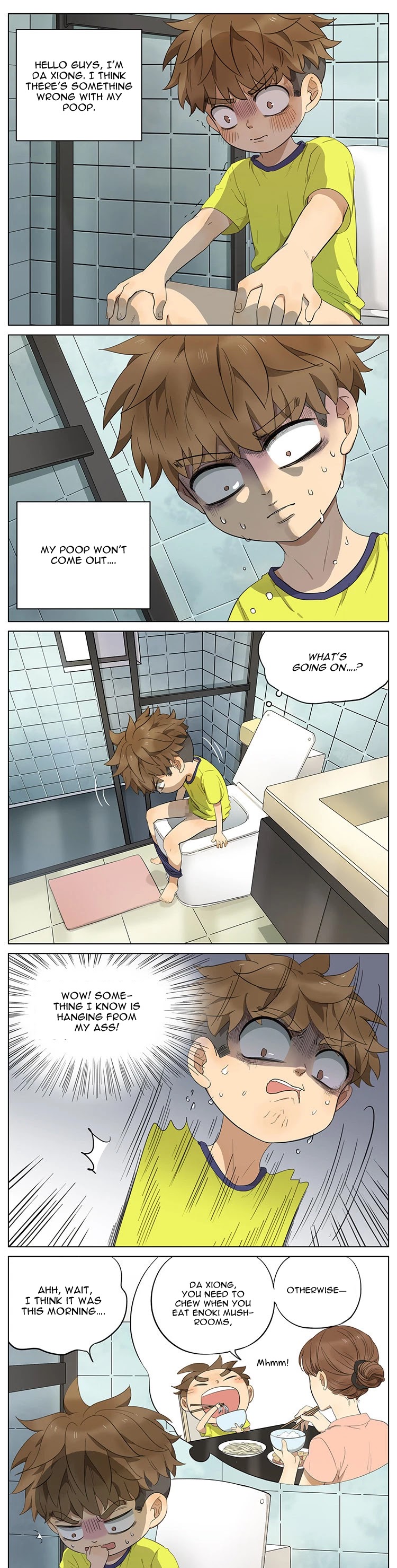 My Brother is A Big Idiot! Chapter 57 page 1 - Chapter 57: Constipation