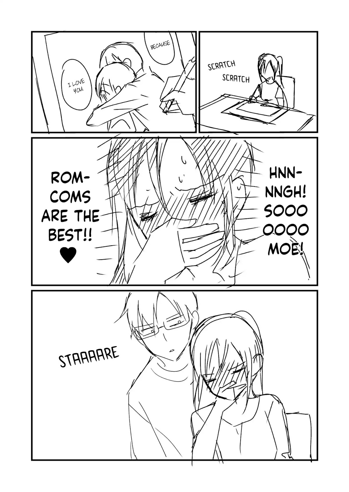 My Brother Told Me To Draw More Panty Shots. Chapter 0 page 1 - Chapter 0: Oneshot