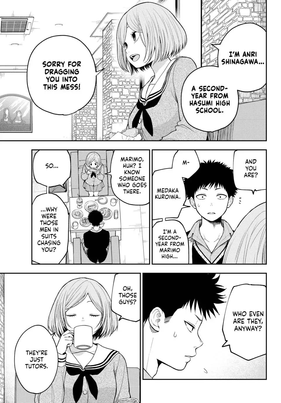 My Charms Are Wasted On Kuroiwa Medaka Chapter 101 page 9 - Chapter 101: That Jerk and the Mysterious Girl (LQ)
