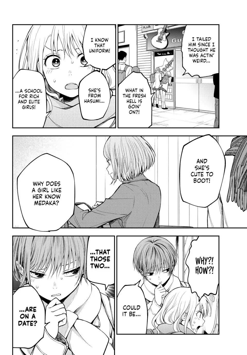 My Charms Are Wasted On Kuroiwa Medaka Chapter 103 page 2 - Chapter 103: Running into That Girl (LQ)