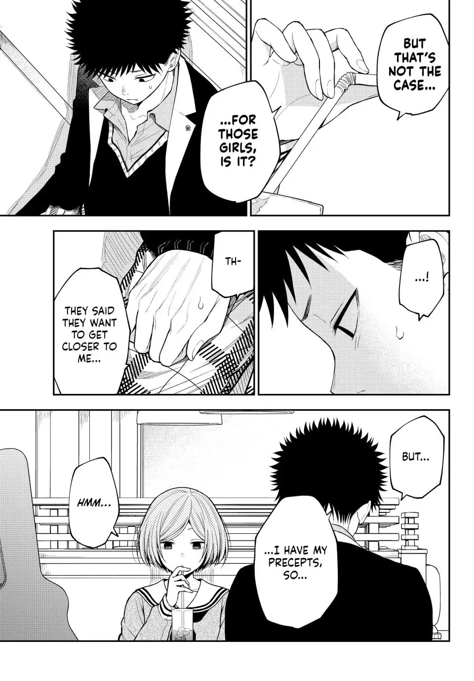 My Charms Are Wasted On Kuroiwa Medaka Chapter 104 page 13 - Chapter 104: That Jerk and the Precepts (LQ)
