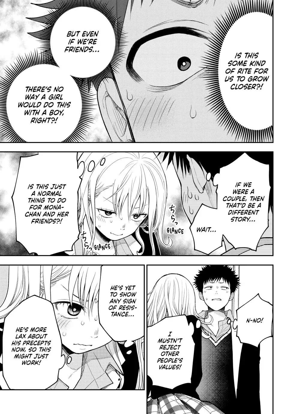 My Charms Are Wasted On Kuroiwa Medaka Chapter 106 page 9 - Chapter 106: That Jerk and Warmth