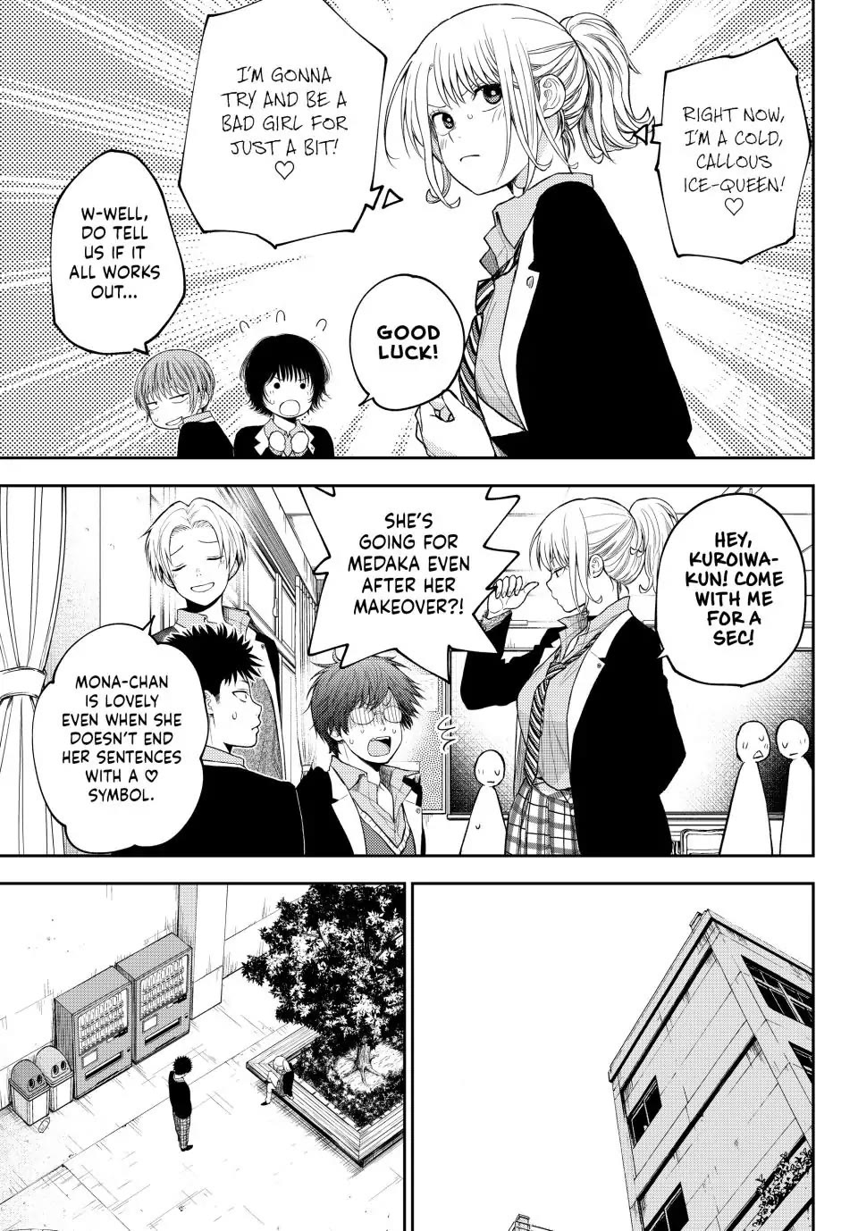 My Charms Are Wasted On Kuroiwa Medaka Chapter 107 page 5 - Chapter 107: That Jerk and a Makeover