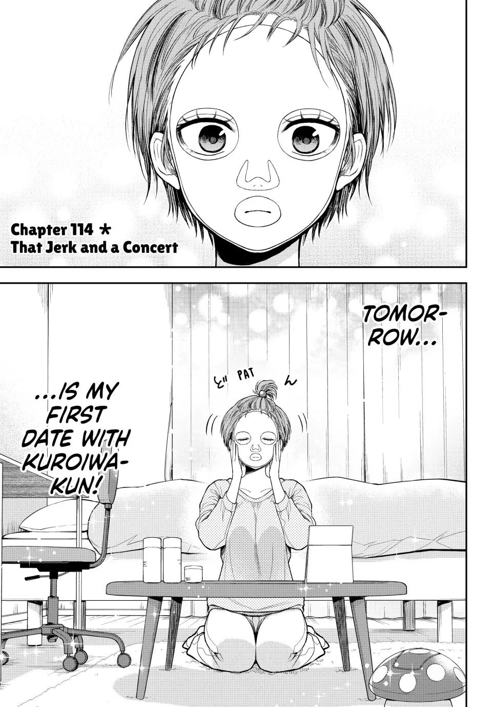 My Charms Are Wasted On Kuroiwa Medaka Chapter 114 page 1 - Chapter 114: That Jerk and a Concert