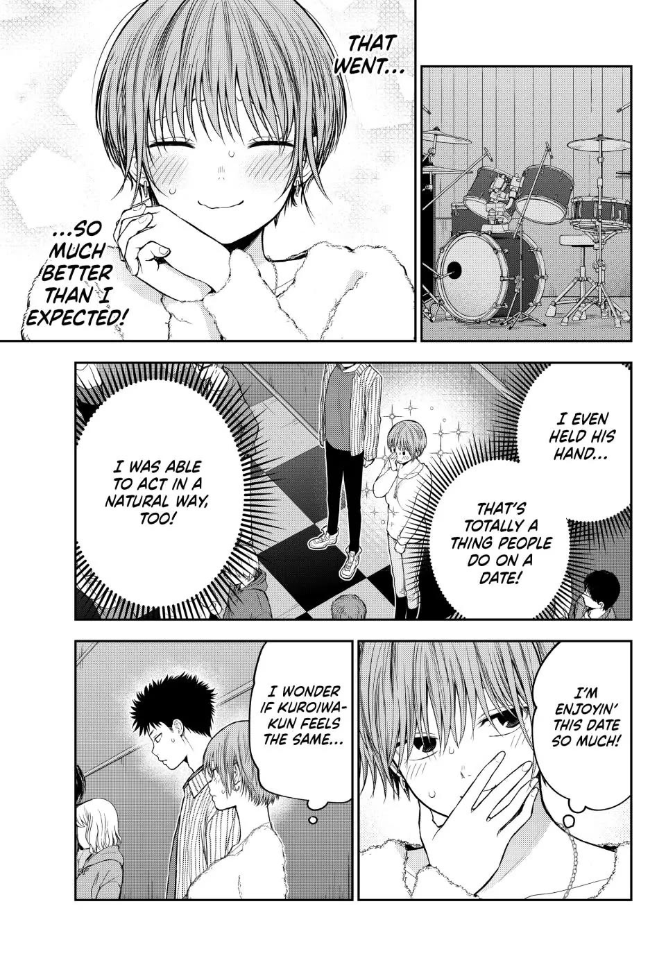 My Charms Are Wasted On Kuroiwa Medaka Chapter 115 page 11 - Chapter 115: That Girl and Holding Hands
