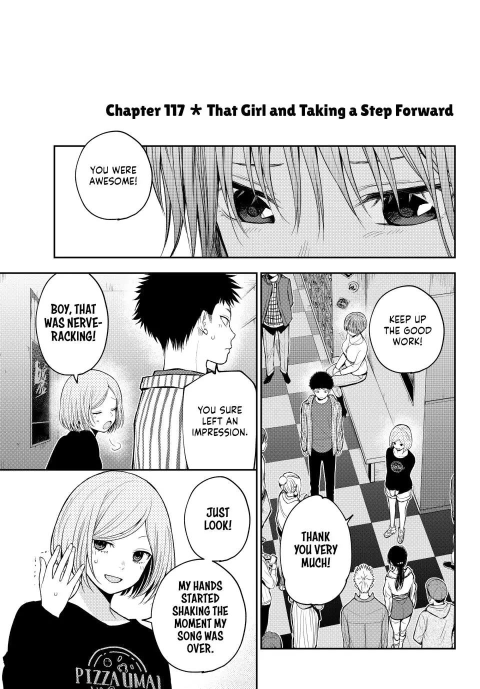 My Charms Are Wasted On Kuroiwa Medaka Chapter 117 page 1 - Chapter 117: That Girl and Taking a Step Forward