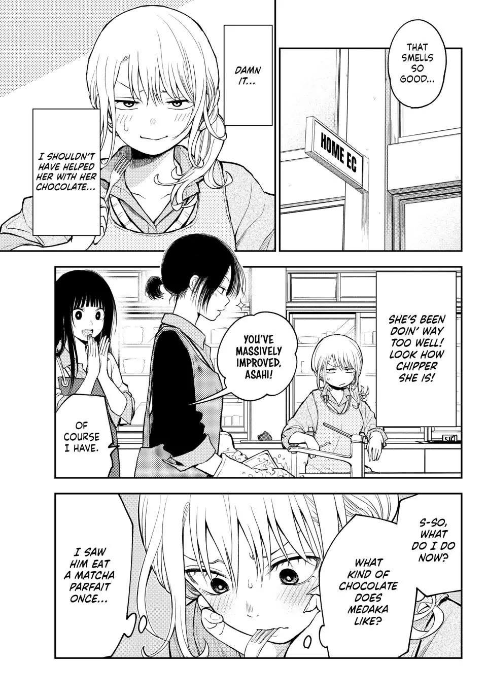 My Charms Are Wasted On Kuroiwa Medaka Chapter 121 page 3 - Chapter 121: Doing Research with That Girl
