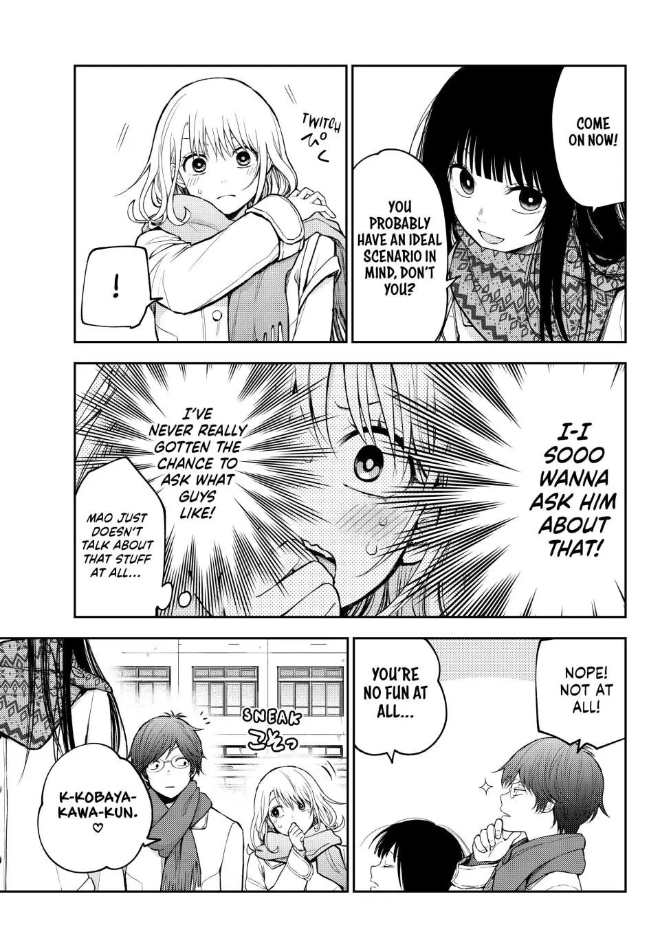 My Charms Are Wasted On Kuroiwa Medaka Chapter 121 page 9 - Chapter 121: Doing Research with That Girl