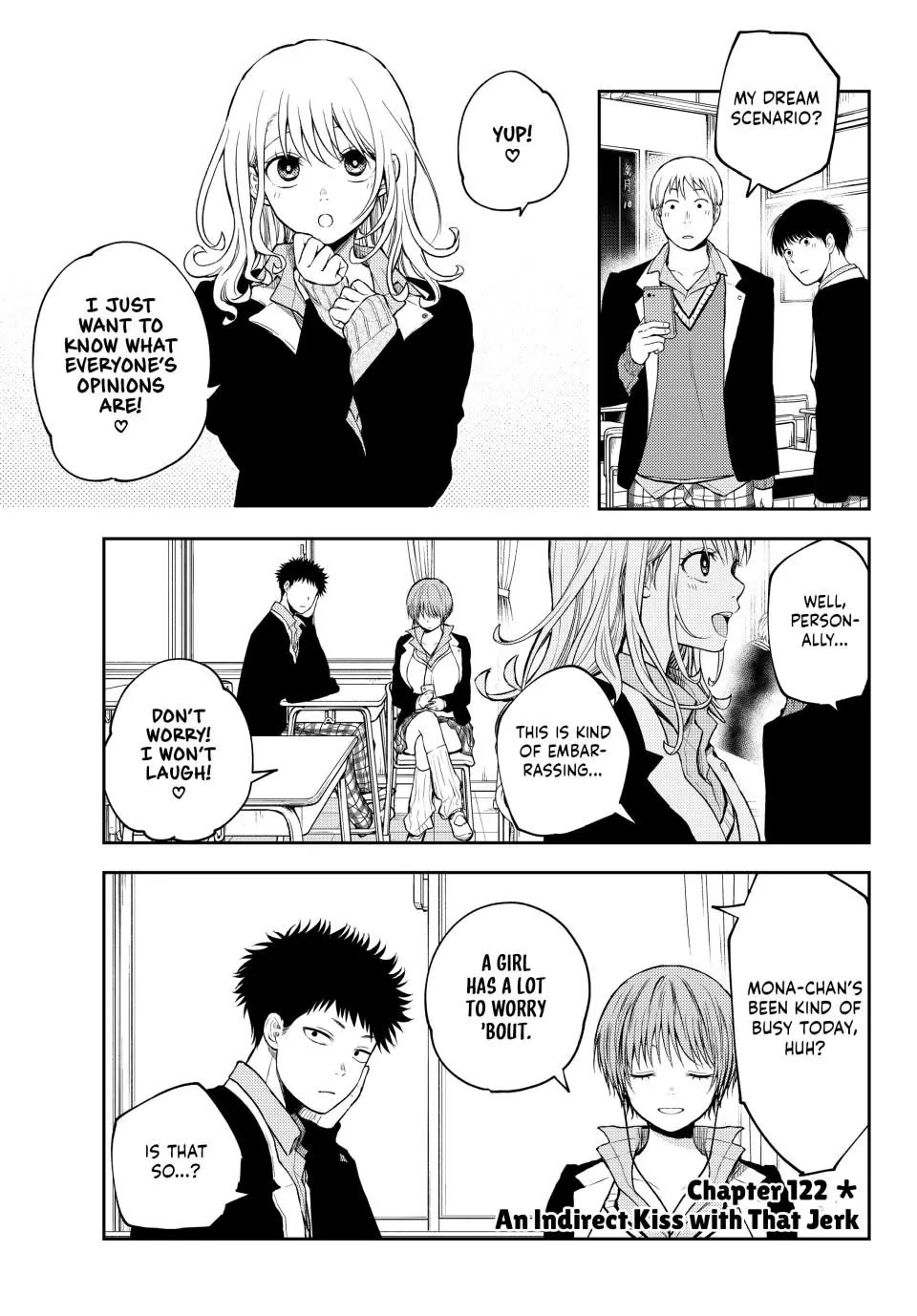 My Charms Are Wasted On Kuroiwa Medaka Chapter 122 page 1 - Chapter 122: An Indirect Kiss with That Jerk