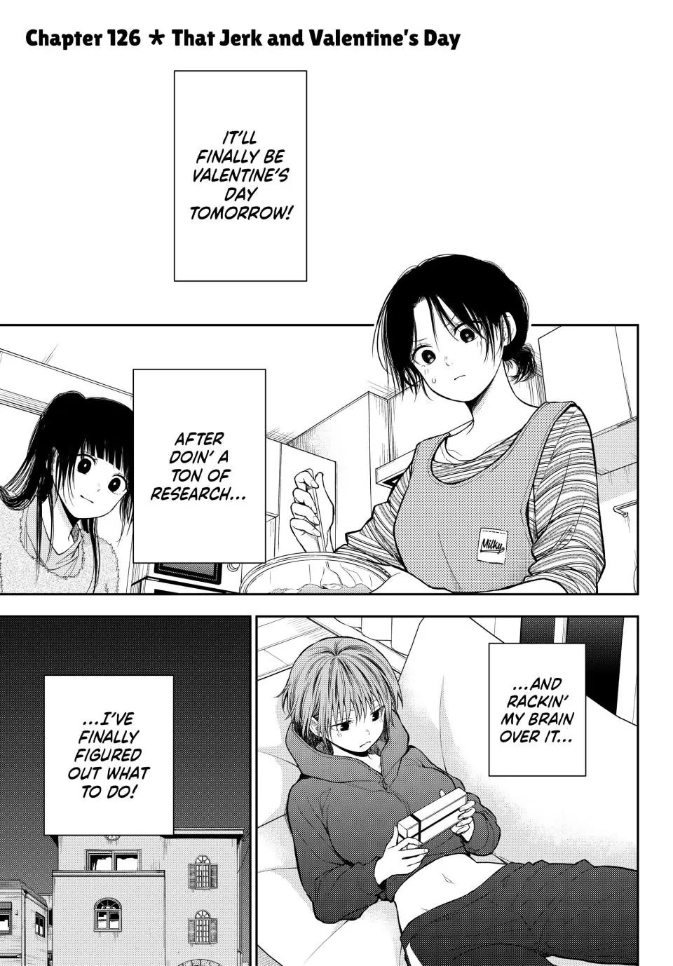 My Charms Are Wasted On Kuroiwa Medaka Chapter 126 page 1 - Chapter 126: That Jerk and Valentine's Day