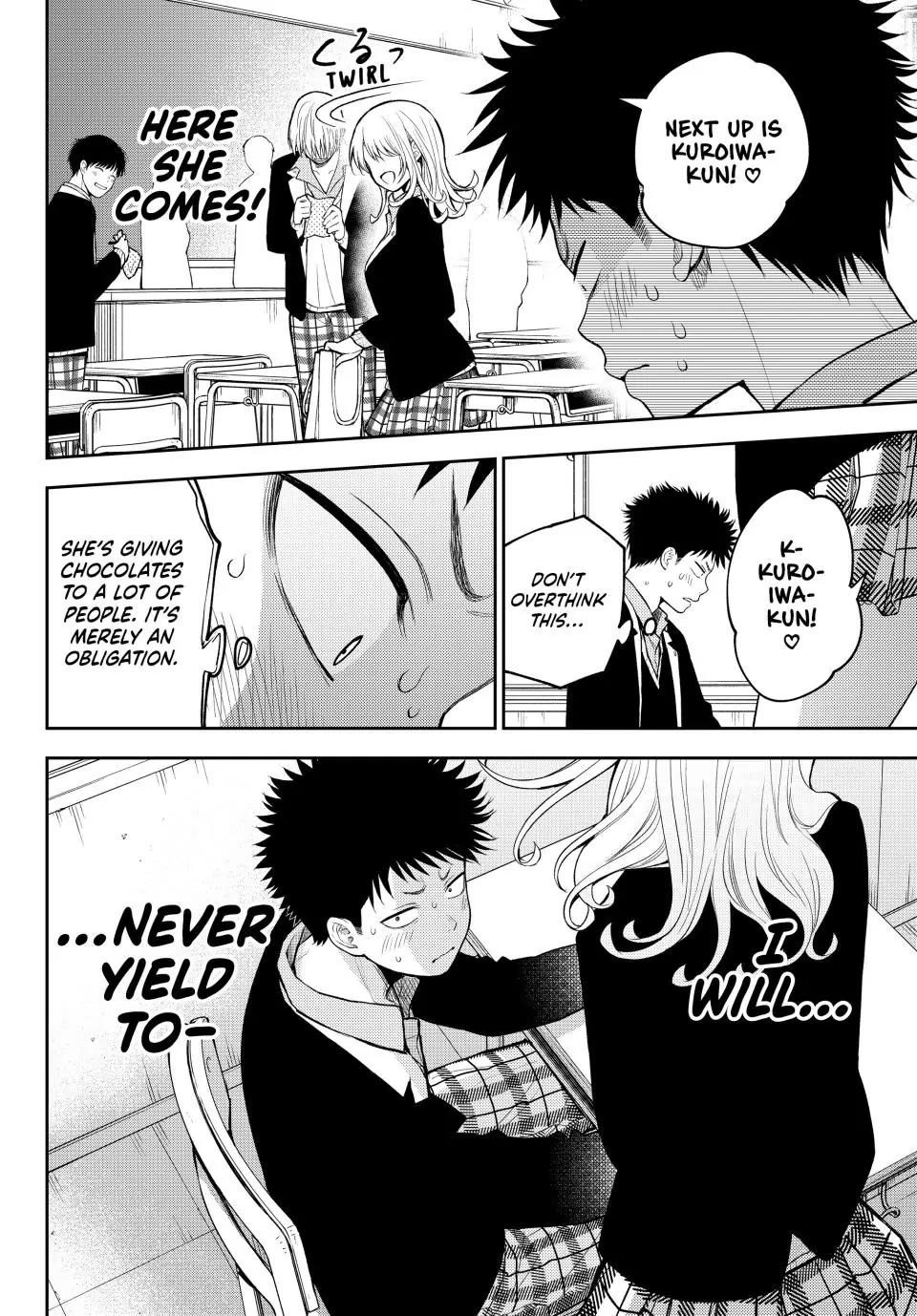 My Charms Are Wasted On Kuroiwa Medaka Chapter 126 page 12 - Chapter 126: That Jerk and Valentine's Day