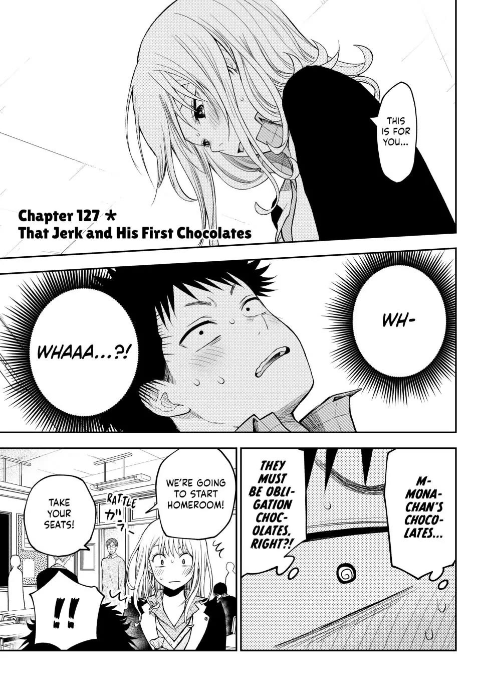 My Charms Are Wasted On Kuroiwa Medaka Chapter 127 page 1 - Chapter 127: That Jerk and His First Chocolates