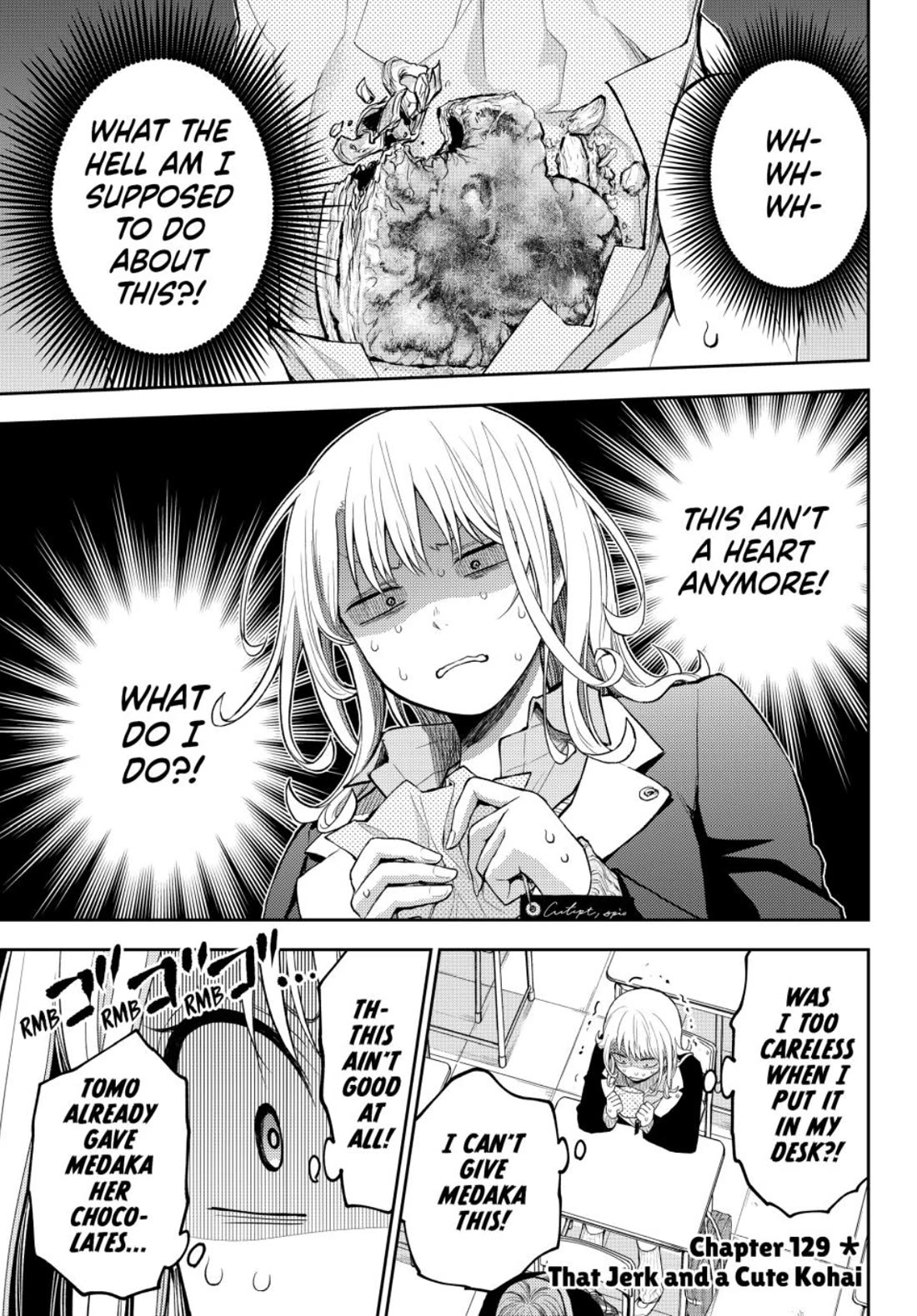 My Charms Are Wasted On Kuroiwa Medaka Chapter 129 page 1 - Chapter 129