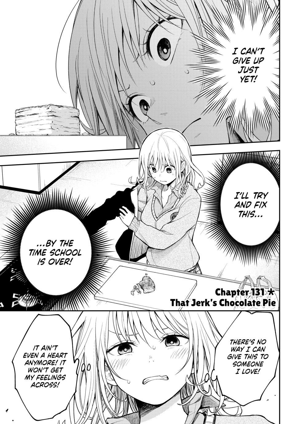 My Charms Are Wasted On Kuroiwa Medaka Chapter 131 page 1 - Chapter 131: That Jerk's Chocolate Pie