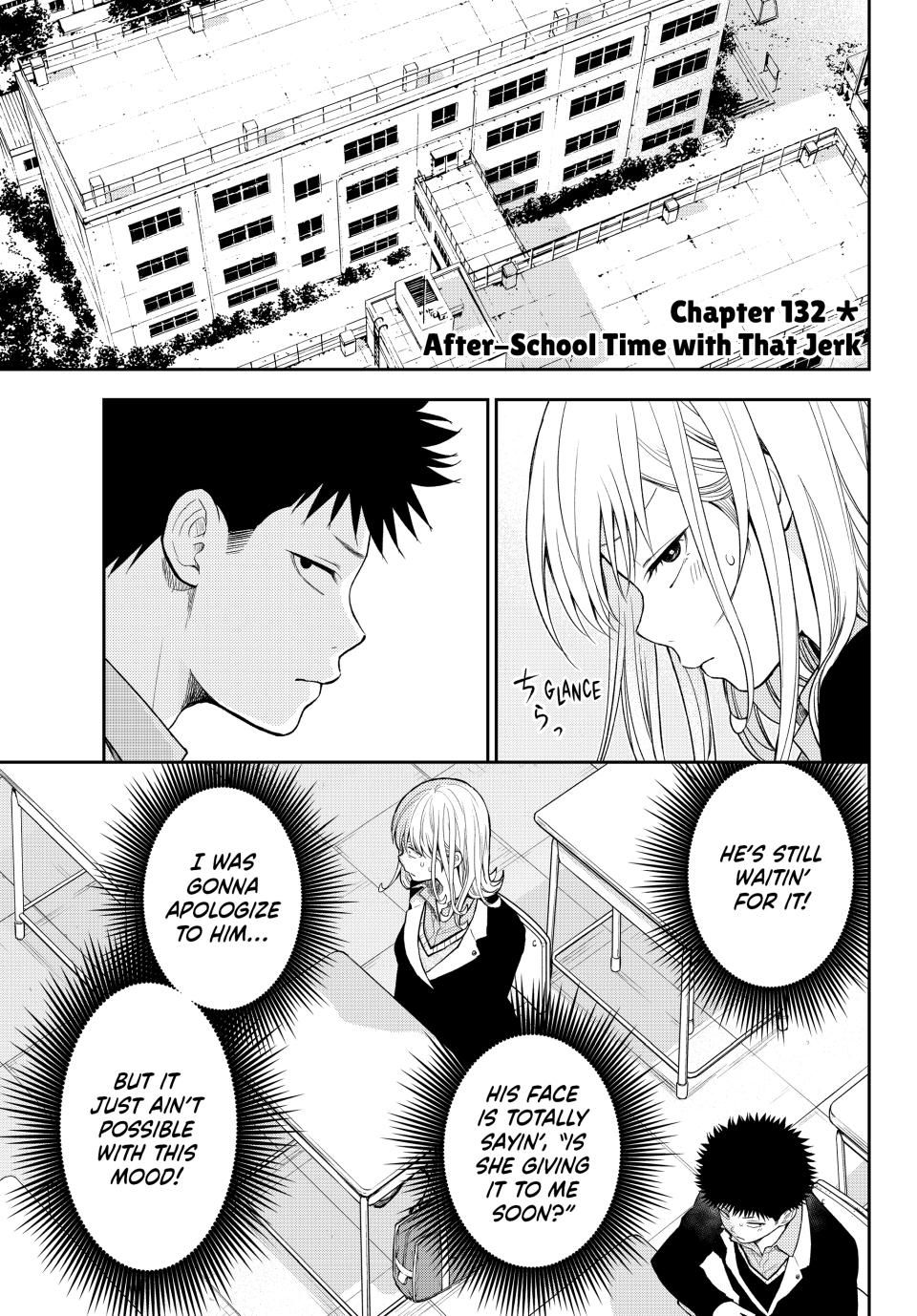 My Charms Are Wasted On Kuroiwa Medaka Chapter 132 page 1 - Chapter 132: After-School Time with That Jerk